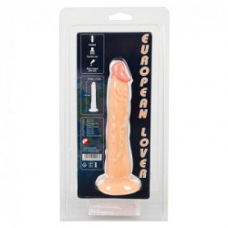 European Lover Small - Dildo Realistico con Ventosa, Flessibile