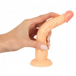 European Lover Small - Dildo Realistico con Ventosa, Flessibile