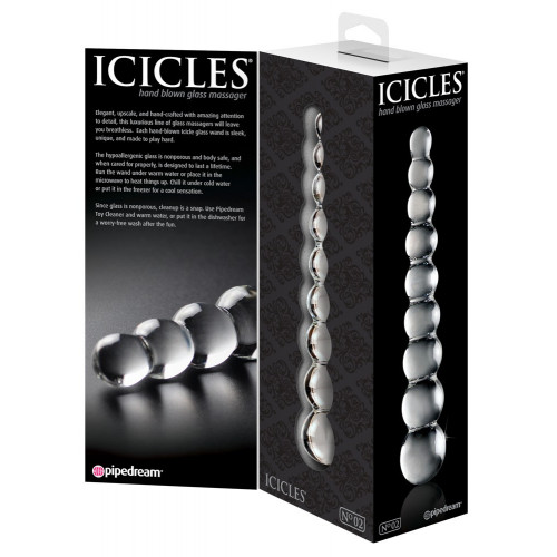 Icicles N2 - Dildo in Vetro