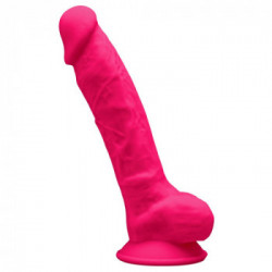 SilexD 7 Model 1 Premium - Dildo Realistico con Testicoli e Ventosa