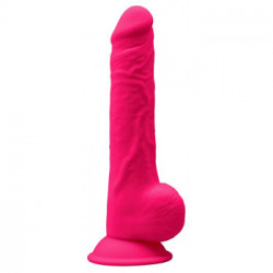 Silexd 9,5 Premium - Dildo Realistico con Ventosa, Flessibile, 17 cm