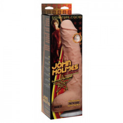 Doc Johnson John Holmes Ultraskyn w/Removable Vac-U-Lock - Dildo Realistico con Testicoli e Ventosa