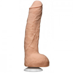 Doc Johnson John Holmes Ultraskyn w/Removable Vac-U-Lock - Dildo Realistico con Testicoli e Ventosa