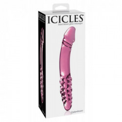 Icicles N57 - Dildo in Vetro, 23 cm, Ø 3,5 cm