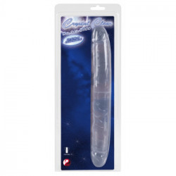 Crystal Duo Double Dong - Dildo Doppio, Trasparente