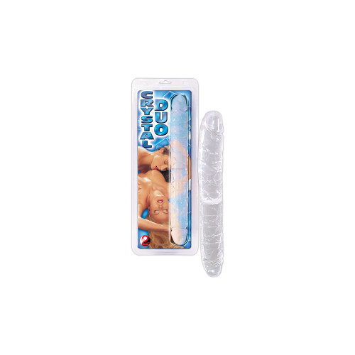 Crystal Duo Double Dong - Dildo Doppio,...