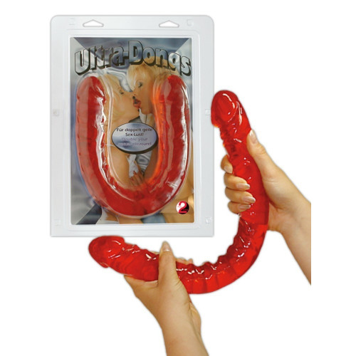You2Toys Ultra Dong Red - Dildo Doppio