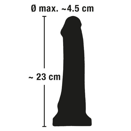 European Lover Dildo Black - Dildo Realistico...