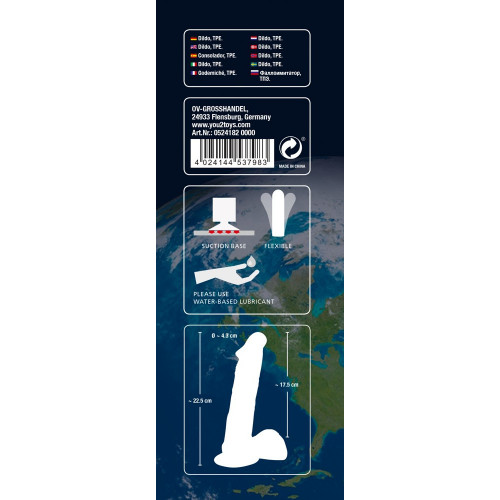 You2Toys European Lover Large - Dildo...