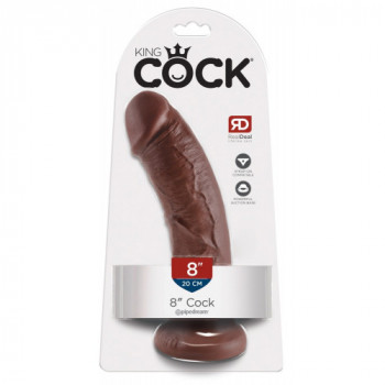 King Cock 8 Brown - Dildo...