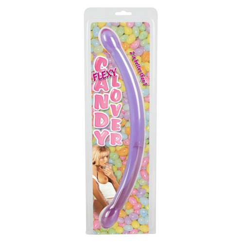 You2Toys Candy Flexy Lover - Dildo Doppio, Viola