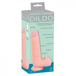 You2Toys Medical Silicone 20 - Dildo Realistico con Testicoli e Ventosa