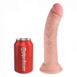 King Cock Plus 8 Triple Density Cock - Dildo Realistico con Ventosa