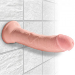 King Cock Plus 8 Triple Density Cock - Dildo Realistico con Ventosa