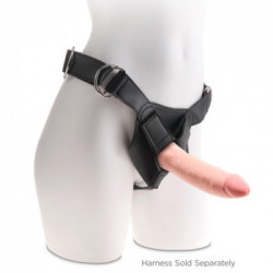 King Cock Plus 8 Triple Density Cock - Dildo Realistico con Ventosa