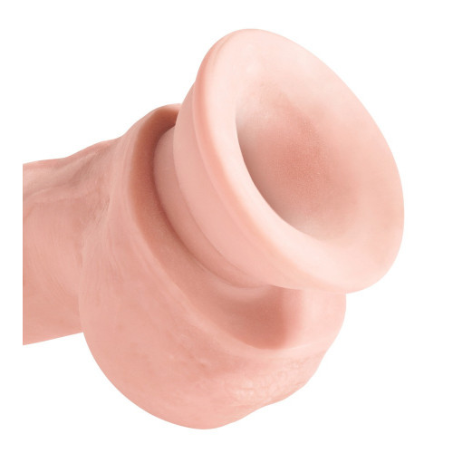 King Cock Plus 8 Triple Density Cock With Balls...