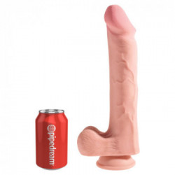 King Cock Plus 12 Triple Density Cock With Balls - Dildo Realistico con Testicoli e Ventosa