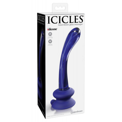 Icicles N89 - Dildo in Vetro, 16,5 cm, Ø 3,2 cm