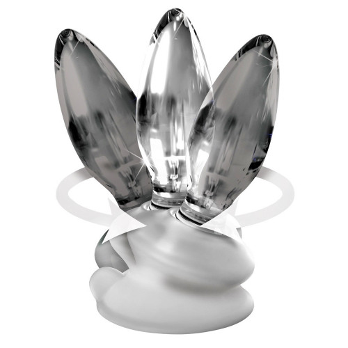 Icicles N91 - Dildo in Vetro, 8,5 cm, Ø max....