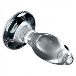 Icicles N91 - Dildo in Vetro, 8,5 cm, Ø max. 3,5 cm