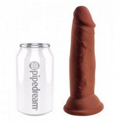 King Cock Plus 6 Triple Density Cock - Dildo Realistico con Ventosa