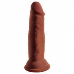 King Cock Plus 6 Triple Density Cock - Dildo Realistico con Ventosa