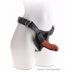 King Cock Plus 6 Triple Density Cock - Dildo Realistico con Ventosa
