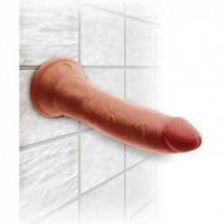 King Cock Plus 7 Triple Density Cock - Dildo Realistico con Ventosa