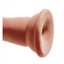 King Cock Plus 7 Triple Density Cock - Dildo Realistico con Ventosa