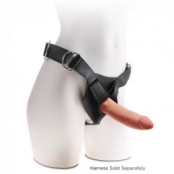 King Cock Plus 7 Triple Density Cock - Dildo Realistico con Ventosa