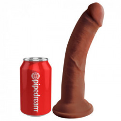 King Cock Plus 8 Triple Density Cock - Dildo Realistico con Ventosa