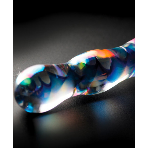 Icicles N8 - Dildo in Vetro, 14,5 cm, Ø 3,5 cm