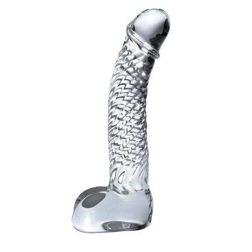 Icicles N61 - Dildo in Vetro, 12,5 cm, Ø 3 cm