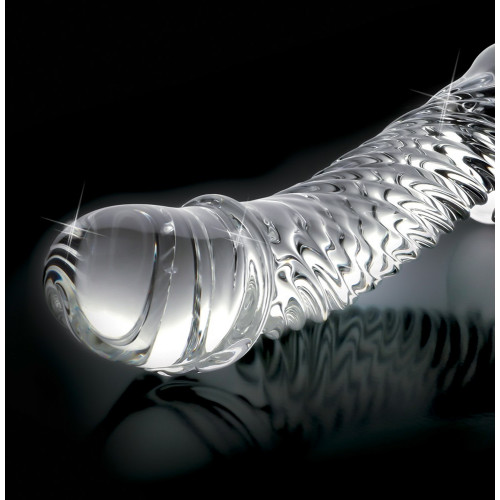 Icicles N61 - Dildo in Vetro, 12,5 cm, Ø 3 cm