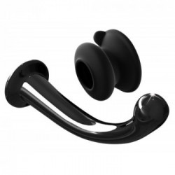 Icicles N87 - Dildo in Vetro con Ventosa, 14 cm, Ø 2,8 cm