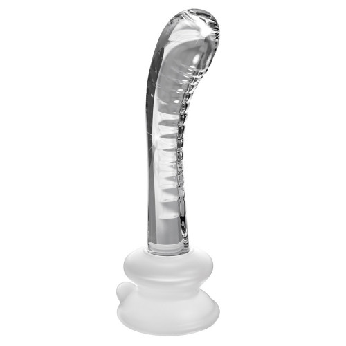 Icicles N88 - Dildo in Vetro con Ventosa, 16,5...