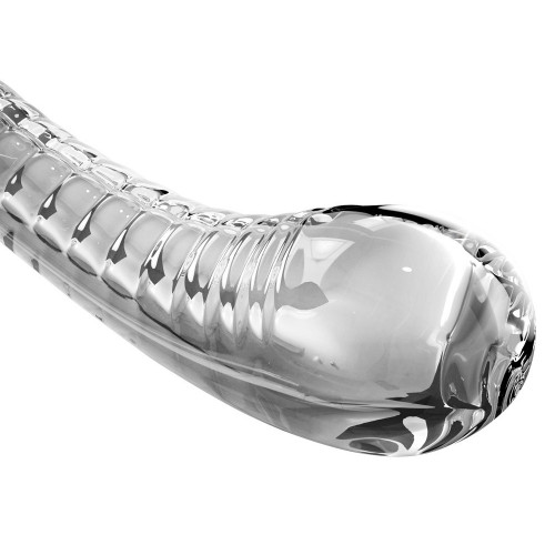 Icicles N88 - Dildo in Vetro con Ventosa, 16,5...