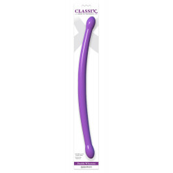 Classix Double Whammy Purple - Dildo Doppio, Viola