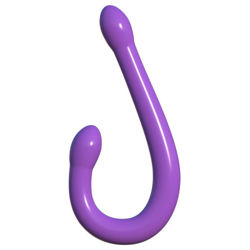 Classix Double Whammy Purple - Dildo Doppio, Viola