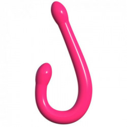 Classix Double Whammy Pink - Dildo Doppio, Rosa