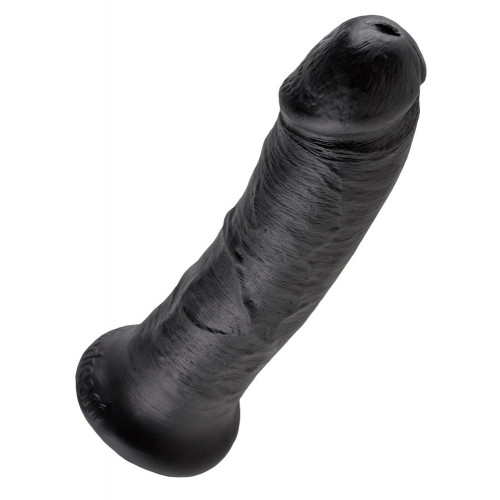 King Cock 8 Black - Dildo Realistico con...