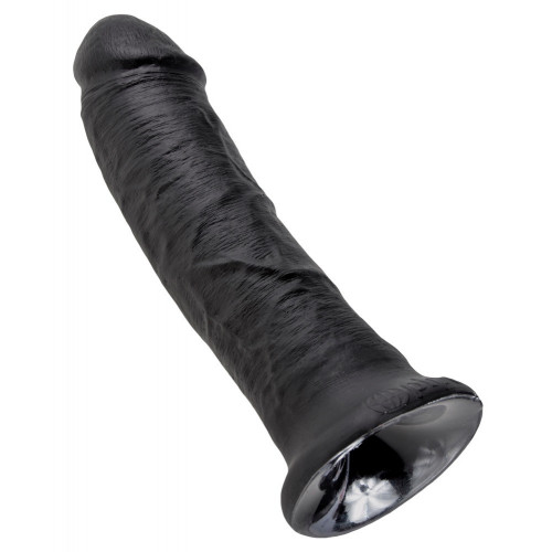 King Cock 8 Black - Dildo Realistico con...