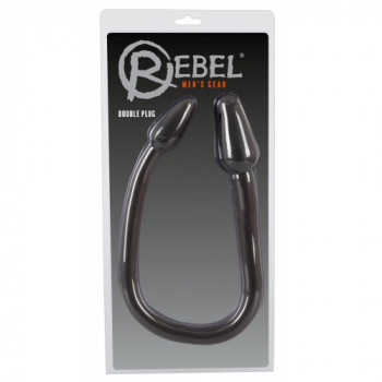 Rebel Double Plug Black -...