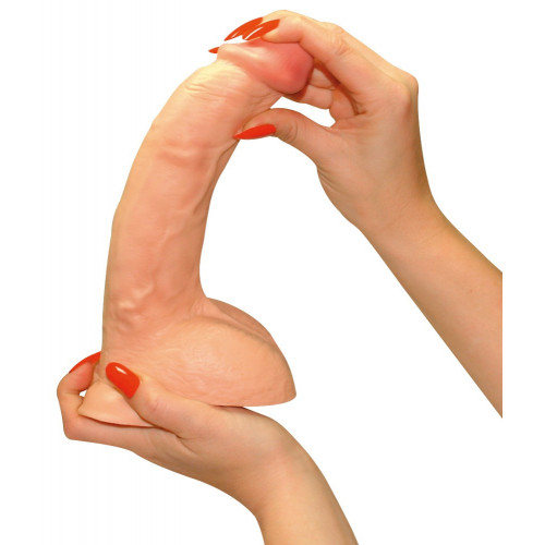 You2Toys Black & White Dong - Dildo Realistico...