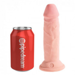 King Cock Plus 6 Triple Density Cock - Dildo Realistico con Ventosa
