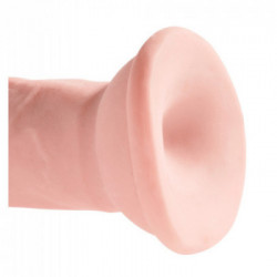 King Cock Plus 6 Triple Density Cock - Dildo Realistico con Ventosa