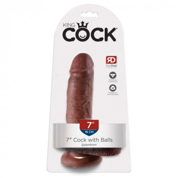 King Cock 7 With Balls...