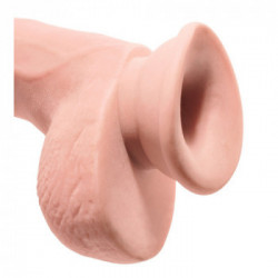 King Cock Plus 9 Triple Density Cock With Balls - Dildo Realistico con Testicoli e Ventosa
