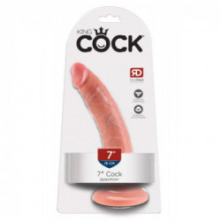 King Cock 7 - Dildo Realistico con Ventosa