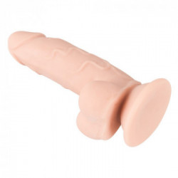 Nature Skin Small Bendable - Dildo Realistico con Testicoli e Ventosa